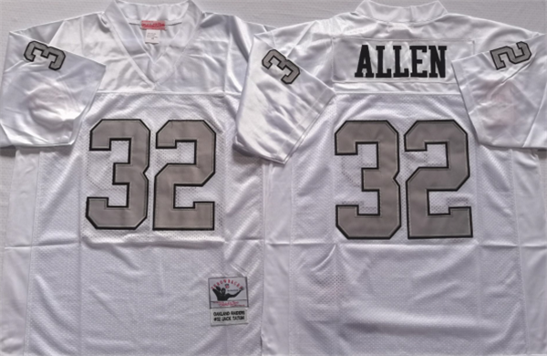 Men's Las Vegas Raiders #32 Jack Tatum White Limited Stitched Jersey Men's Las Vegas Raiders #32 Jack Tatum White Limited Stitched Jersey