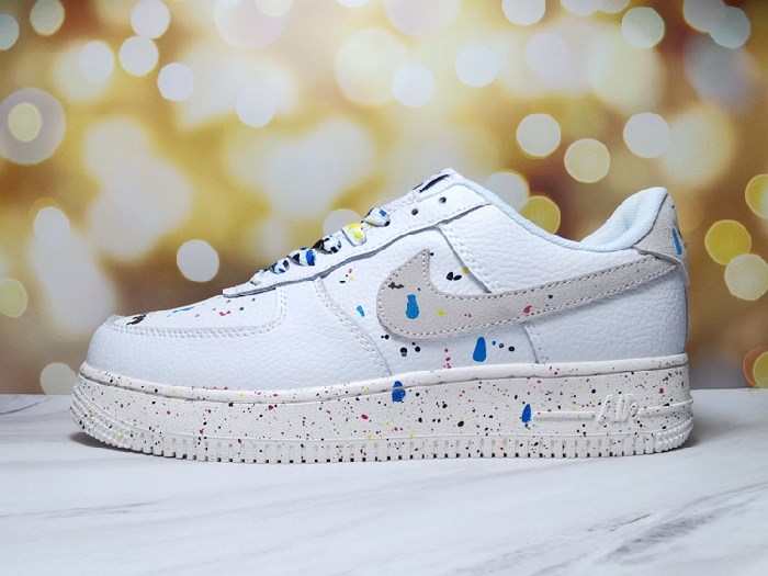 Men's Air Force 1 Low White Shoes 0162