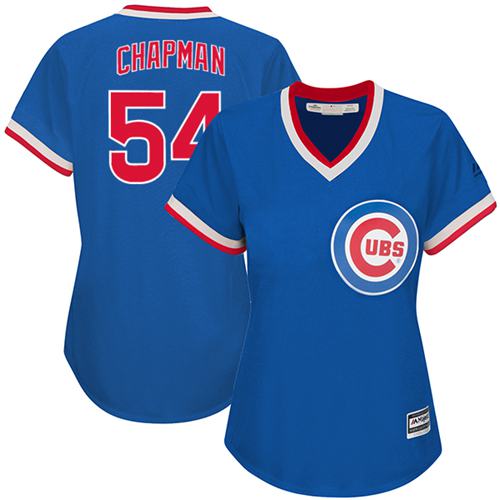 Women's Chicago Cubs Customized Blue Cooperstown Stitched Jersey Women's Chicago Cubs Customized Blue Cooperstown Stitched Jersey