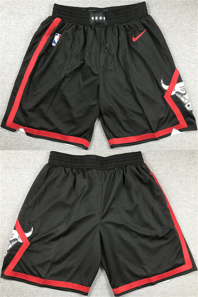 Men's Chicago Bulls Black Shorts (Run Small) Men's Chicago Bulls Black Shorts (Run Small)