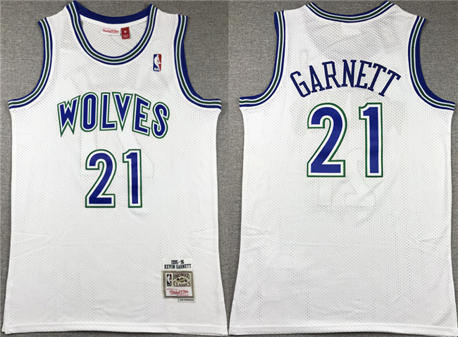 Men's Minnesota Timberwolves Active Player Custom White Throwback Stitched Jersey Men's Minnesota Timberwolves Active Player Custom White Throwback Stitched Jersey