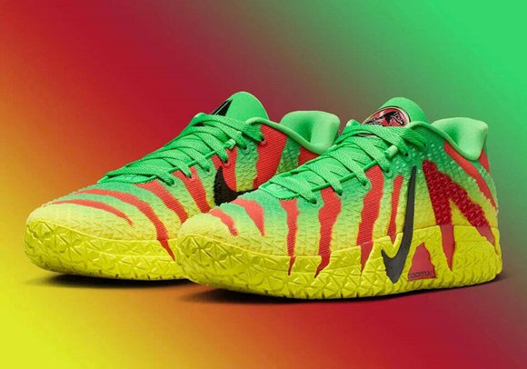 Men's JA 3 Turbo Green/Yellow Shoes 0176