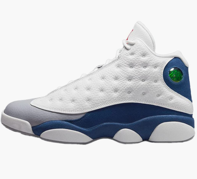Men's Running Weapon Air Jordan 13 White/Blue Shoes 414571-164 051