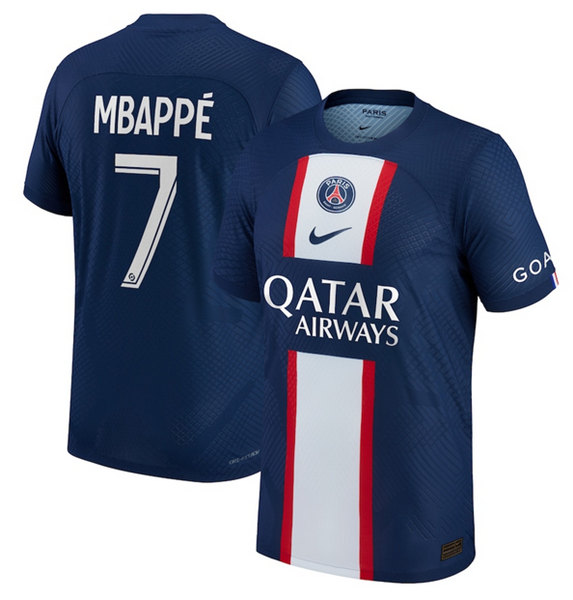 Men's Paris Saint-Germain ACTIVE PLAYER Custom Navy Soccer Jersey Men's Paris Saint-Germain ACTIVE PLAYER Custom Navy Soccer Jersey