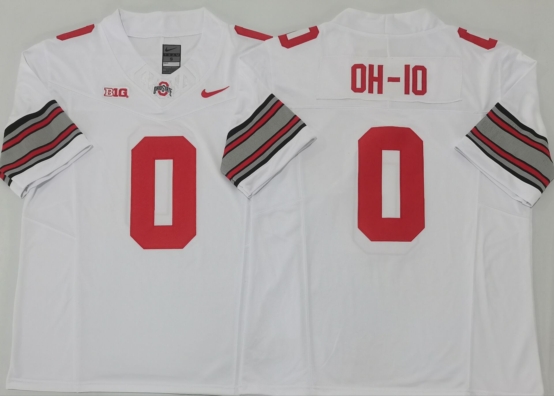 Men's Ohio State Buckeyes #0 OH-IO White 2025 F.U.S.E. Limited Stitched Jersey Men's Ohio State Buckeyes #0 OH-IO White 2025 F.U.S.E. Limited Stitched Jersey