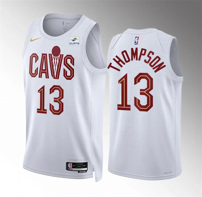 Men's Cleveland Cavaliers #13 Tristan Thompson White Association Edition Stitched Jersey Men's Cleveland Cavaliers #13 Tristan Thompson White Association Edition Stitched Jersey