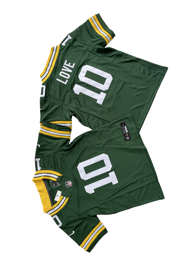 Toddlers Green Bay Packers #10 Jordan Love Green 2024 F.U.S.E Vapor Limited Stitched Jersey