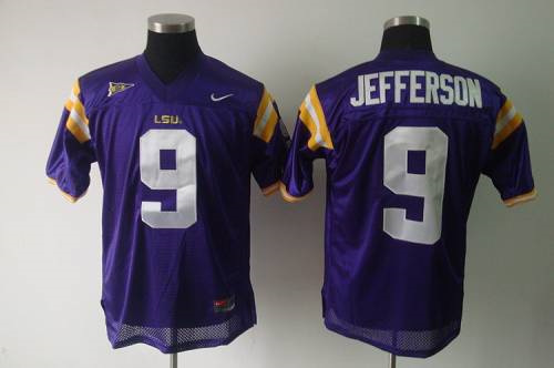 Toddlers LSU Tigers #9 Jordan Jefferson Purple Stitched Jersey Toddlers LSU Tigers #9 Jordan Jefferson Purple Stitched Jersey