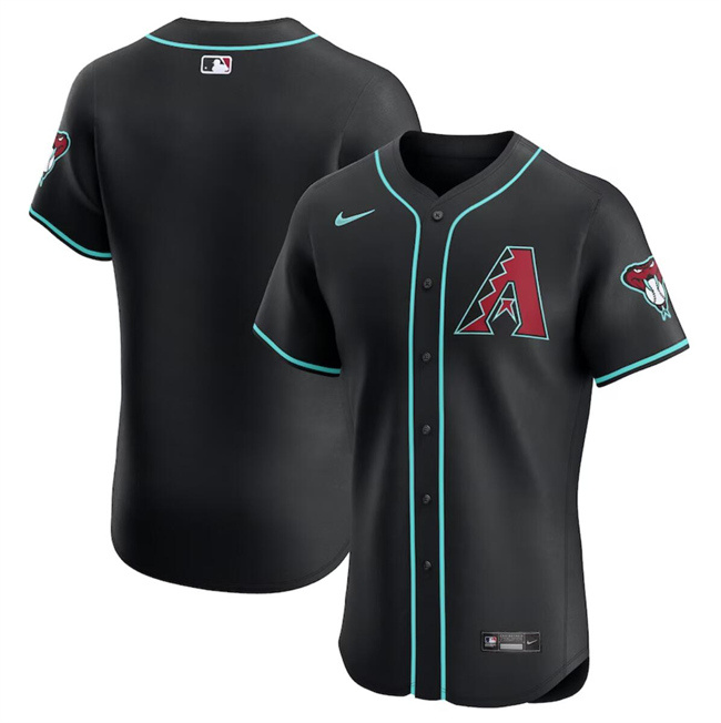 Men's Arizona Diamondbacks Blank Black Flex Base Stitched Jersey Men's Arizona Diamondbacks Blank Black Flex Base Stitched Jersey