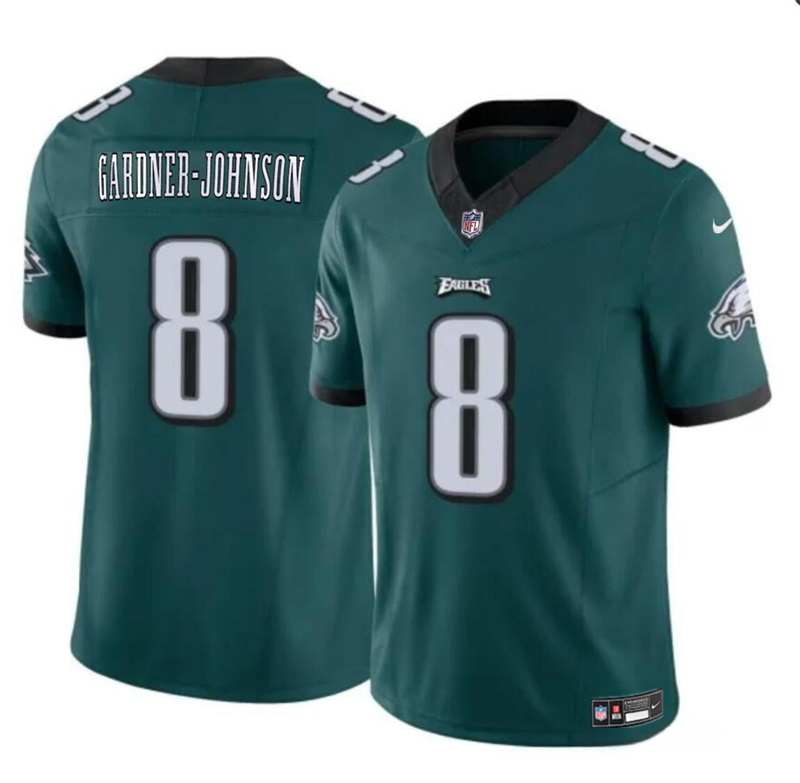 Youth Philadelphia Eagles #8 Chauncey Gardner-Johnson Green 2024 F.U.S.E Vapor Untouchable Limited Stitched Football Jersey Youth Philadelphia Eagles #8 Chauncey Gardner-Johnson Green 2024 F.U.S.E Vapor Untouchable Limited Stitched Football Jersey