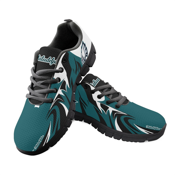 Men's Philadelphia Eagles AQ Running Shoes 005 Men's Philadelphia Eagles AQ Running Shoes 005
