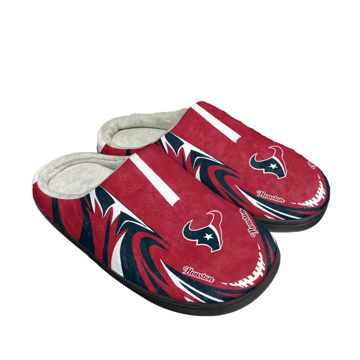 Men's Houston Texans Slippers/Shoes 004 Men's Houston Texans Slippers/Shoes 004
