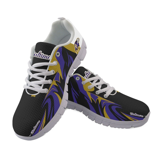 Men's Baltimore Ravens AQ Running Shoes 004 Men's Baltimore Ravens AQ Running Shoes 004
