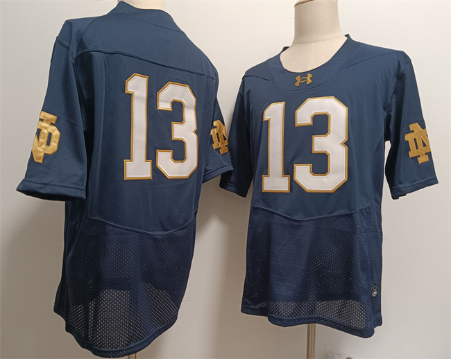 Men's Notre Dame Fighting Irish #13 Riley Leonard 2024 F.U.S.E. Limited Stitched Jersey Men's Notre Dame Fighting Irish #13 Riley Leonard 2024 F.U.S.E. Limited Stitched Jersey