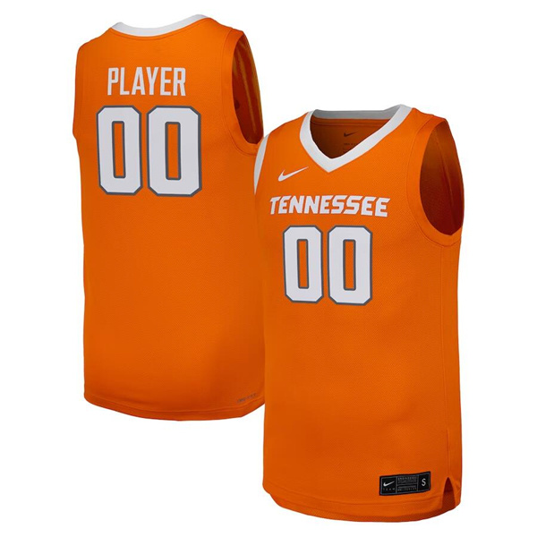 Men's Tennessee Volunteers Custom Orange Stitched Basketball Jersey Men's Tennessee Volunteers Custom Orange Stitched Basketball Jersey