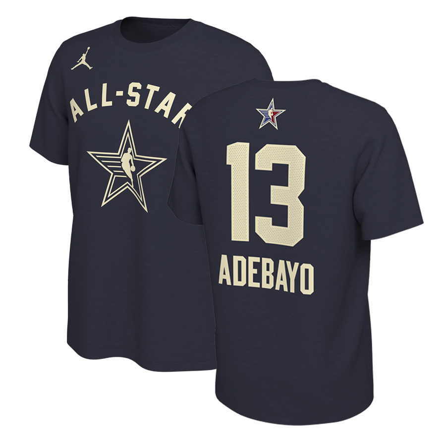 Men's 2024 All-Star #13 Bam Adebary Navy T-Shirt Men's 2024 All-Star #13 Bam Adebary Navy T-Shirt
