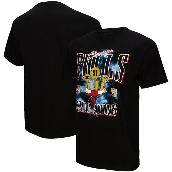 Men's Chicago Bulls Black Basketball T-Shirt Men's Chicago Bulls Black Basketball T-Shirt