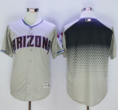 Diamondbacks Blank Gray/Capri New Cool Base Stitched MLB Jersey Diamondbacks Blank Gray/Capri New Cool Base Stitched MLB Jersey