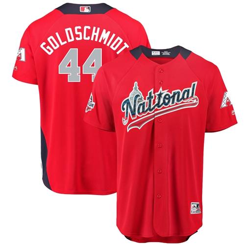 Diamondbacks #44 Paul Goldschmidt Red 2018 All-Star National League Stitched MLB Jersey Diamondbacks #44 Paul Goldschmidt Red 2018 All-Star National League Stitched MLB Jersey