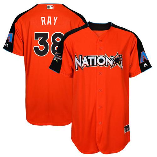 Diamondbacks #38 Robbie Ray Orange 2017 All-Star National League Stitched MLB Jersey Diamondbacks #38 Robbie Ray Orange 2017 All-Star National League Stitched MLB Jersey