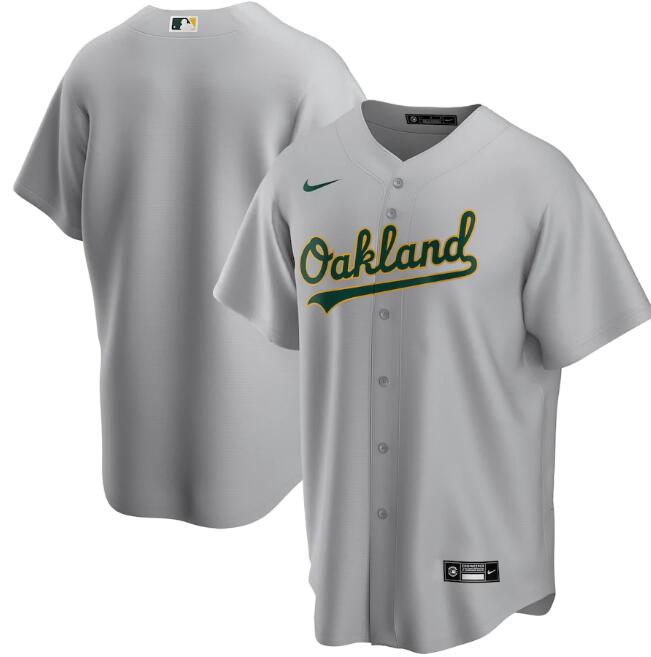 Men's Oakland Athletics Blank Grey MLB Cool Base Stitched Jersey Men's Oakland Athletics Blank Grey MLB Cool Base Stitched Jersey