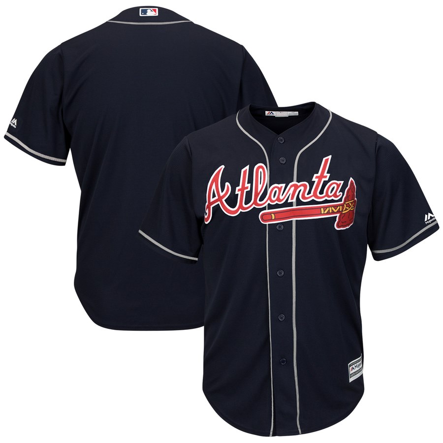 Braves Blank Navy 2019 Alternate Official Cool Base Stitched MLB Jersey Braves Blank Navy 2019 Alternate Official Cool Base Stitched MLB Jersey