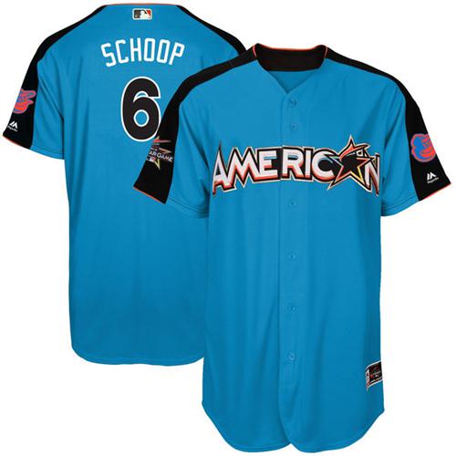 Orioles #6 Jonathan Schoop Blue 2017 All-Star American League Stitched MLB Jersey Orioles #6 Jonathan Schoop Blue 2017 All-Star American League Stitched MLB Jersey
