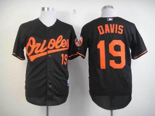 Orioles #19 Chris Davis Black Cool Base Stitched MLB Jersey Orioles #19 Chris Davis Black Cool Base Stitched MLB Jersey