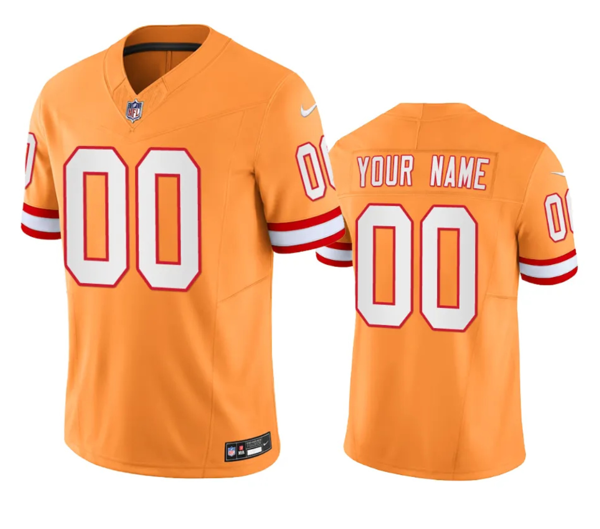 Men's Tampa Bay Buccaneers Active Player Custom Yellow 2023 F.U.S.E Throwback Vapor Untouchable Limited Stitched Football Jersey Men's Tampa Bay Buccaneers Active Player Custom Yellow 2023 F.U.S.E Throwback Vapor Untouchable Limited Stitched Football Jersey