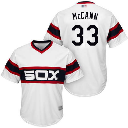 White Sox #33 James McCann White New Cool Base Stitched MLB Jersey White Sox #33 James McCann White New Cool Base Stitched MLB Jersey