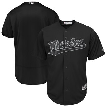 Chicago White Sox Blank Majestic 2019 Players' Weekend Cool Base Team Jersey Black Chicago White Sox Blank Majestic 2019 Players' Weekend Cool Base Team Jersey Black