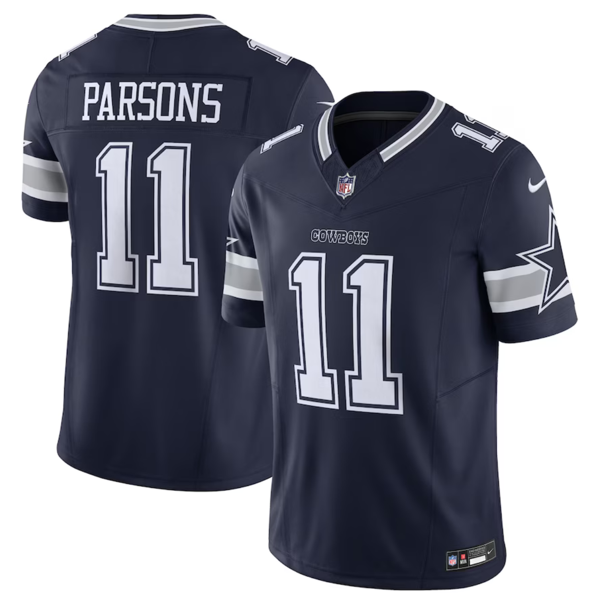 Men's Dallas Cowboys #11 Micah Parsons Navy 2023 F.U.S.E. Limited Stitched Football Jersey Men's Dallas Cowboys #11 Micah Parsons Navy 2023 F.U.S.E. Limited Stitched Football Jersey