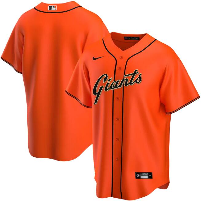Men's San Francisco Giants Blank Orange MLB Cool Base Stitched Jersey Men's San Francisco Giants Blank Orange MLB Cool Base Stitched Jersey