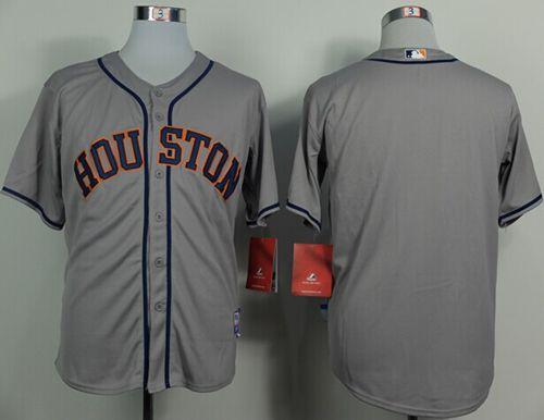 Astros Blank Grey Cool Base Stitched MLB Jersey Astros Blank Grey Cool Base Stitched MLB Jersey
