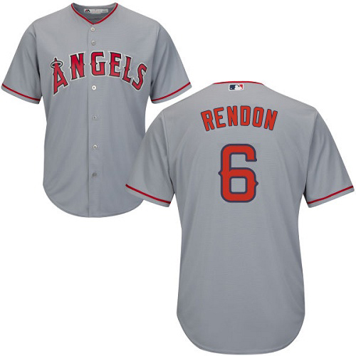Angels of Anaheim #6 Anthony Rendon Grey New Cool Base Stitched MLB Jersey Angels of Anaheim #6 Anthony Rendon Grey New Cool Base Stitched MLB Jersey