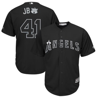 Los Angeles Angels #41 Justin Bour Majestic 2019 Players' Weekend Cool Base Player Jersey Black Los Angeles Angels #41 Justin Bour Majestic 2019 Players' Weekend Cool Base Player Jersey Black