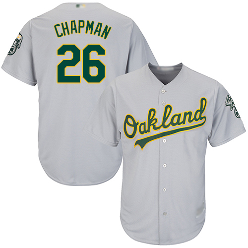 Athletics #26 Matt Chapman Grey New Cool Base Stitched MLB Jersey Athletics #26 Matt Chapman Grey New Cool Base Stitched MLB Jersey