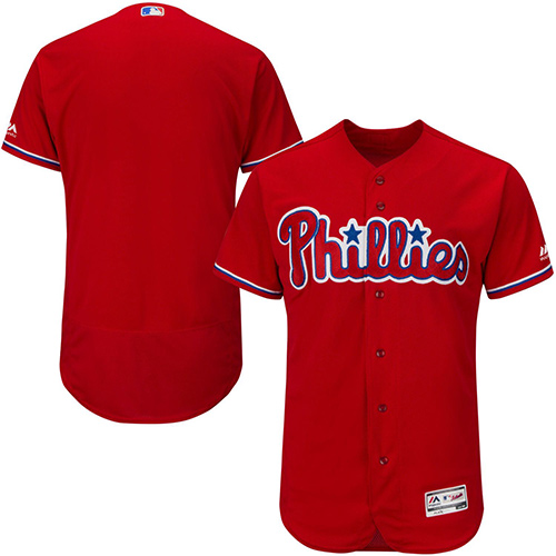 Phillies Blank Red Flexbase Authentic Collection Stitched MLB Jersey Phillies Blank Red Flexbase Authentic Collection Stitched MLB Jersey