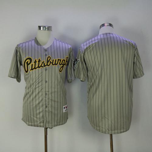 Pirates Blank Grey Strip 1997 Turn Back The Clock Stitched MLB Jersey Pirates Blank Grey Strip 1997 Turn Back The Clock Stitched MLB Jersey