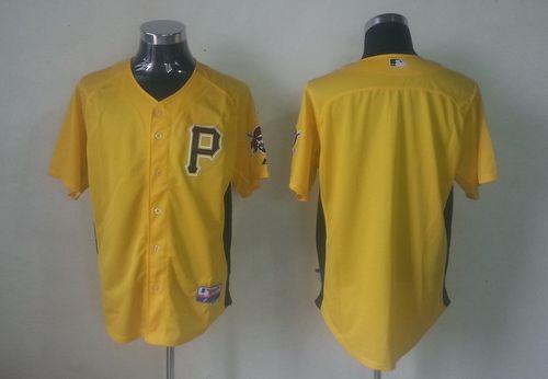 Pirates Blank Yellow Cool Base Stitched MLB Jersey Pirates Blank Yellow Cool Base Stitched MLB Jersey