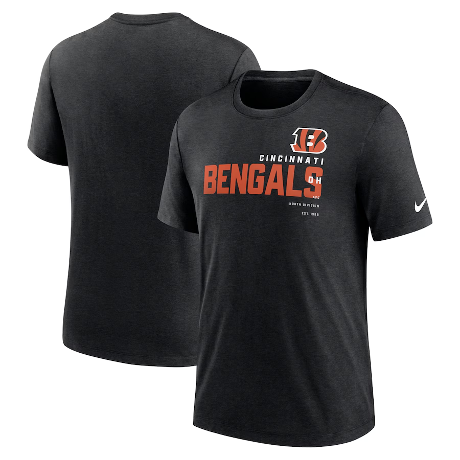 Men's Cincinnati Bengals Black T-Shirt Men's Cincinnati Bengals Black T-Shirt