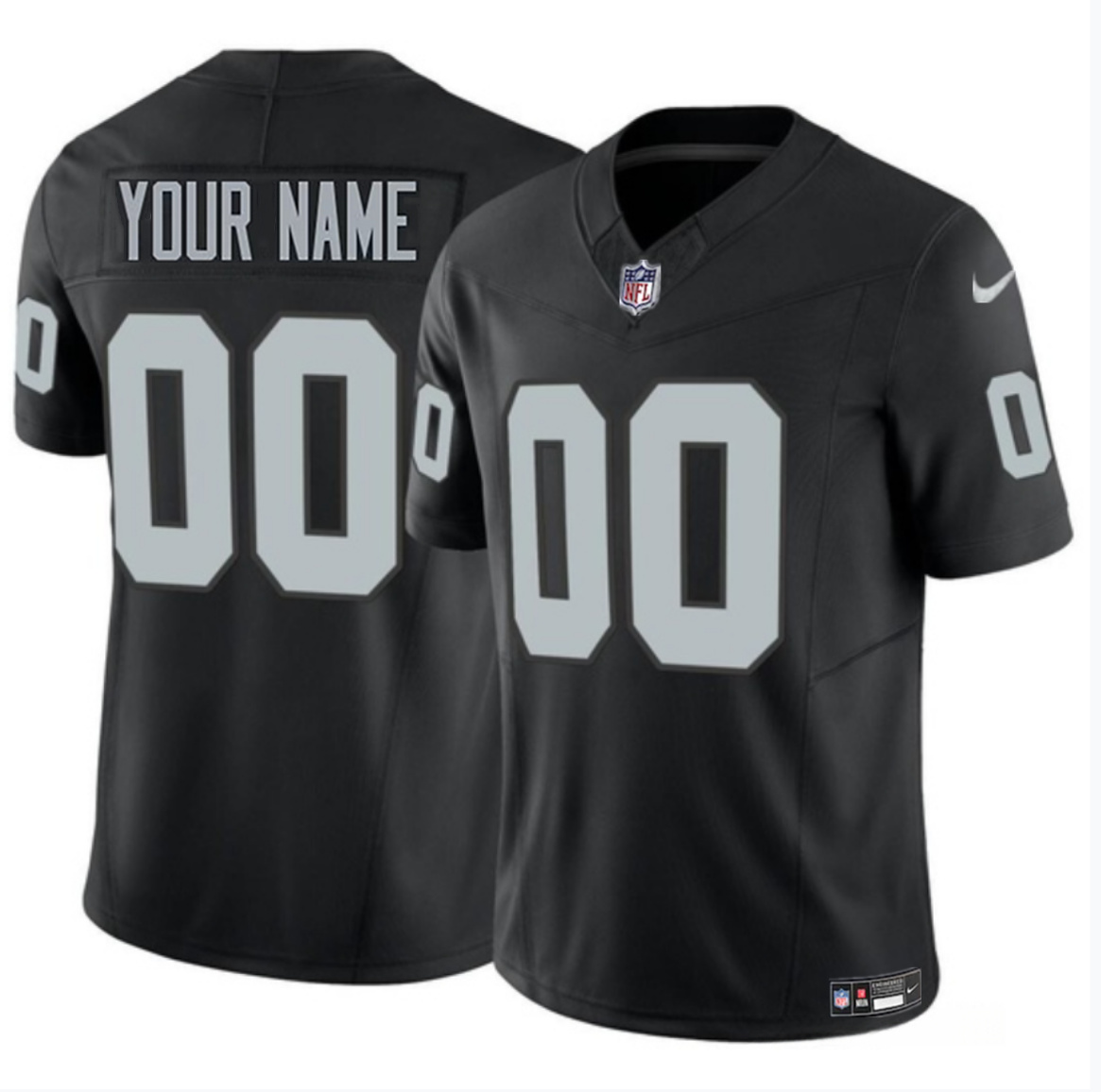 Women's Las Vegas Raiders Active Player Custom Black 2023 F.U.S.E Vapor Untouchable Limited Stitched Football Jersey Women's Las Vegas Raiders Active Player Custom Black 2023 F.U.S.E Vapor Untouchable Limited Stitched Football Jersey