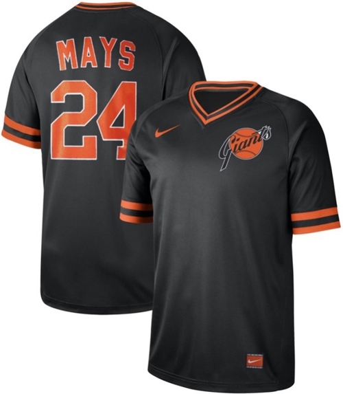 Nike Giants #24 Willie Mays Black Authentic Cooperstown Collection Stitched MLB jerseys Nike Giants #24 Willie Mays Black Authentic Cooperstown Collection Stitched MLB jerseys