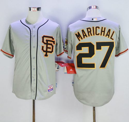 Giants #27 Juan Marichal Grey Cool Base Stitched MLB Jersey Giants #27 Juan Marichal Grey Cool Base Stitched MLB Jersey