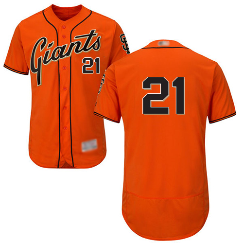 Giants #21 Stephen Vogt Orange Flexbase Authentic Collection Stitched MLB Jersey Giants #21 Stephen Vogt Orange Flexbase Authentic Collection Stitched MLB Jersey