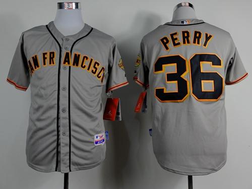 Giants #36 Gaylord Perry Grey Road Cool Base Stitched MLB Jersey Giants #36 Gaylord Perry Grey Road Cool Base Stitched MLB Jersey