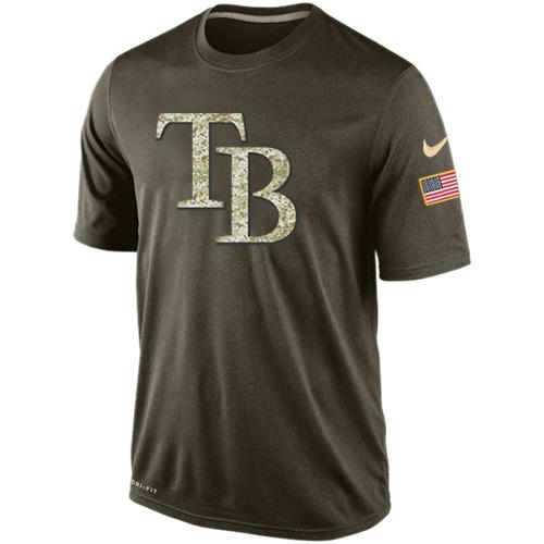 Men's Tampa Bay Rays Salute To Service Nike Dri-FIT T-Shirt Men's Tampa Bay Rays Salute To Service Nike Dri-FIT T-Shirt