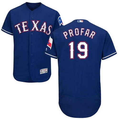 Rangers #19 Jurickson Profar Blue Flexbase Authentic Collection Stitched MLB Jersey Rangers #19 Jurickson Profar Blue Flexbase Authentic Collection Stitched MLB Jersey