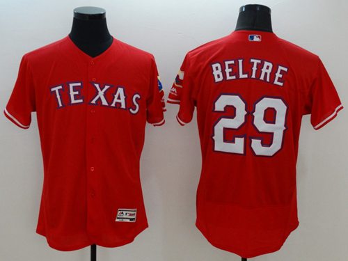 Rangers #29 Adrian Beltre Red Flexbase Authentic Collection Stitched MLB Jersey Rangers #29 Adrian Beltre Red Flexbase Authentic Collection Stitched MLB Jersey