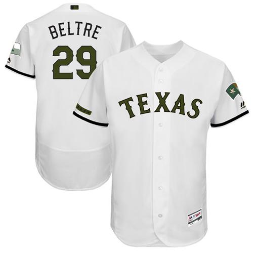 Rangers #29 Adrian Beltre White Flexbase Authentic Collection Memorial Day Stitched MLB Jersey Rangers #29 Adrian Beltre White Flexbase Authentic Collection Memorial Day Stitched MLB Jersey